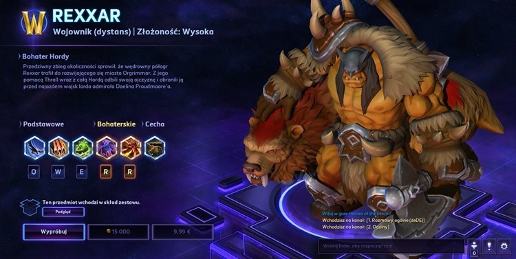 Rexxar zawitał wreszcie do Heroes of the Storm