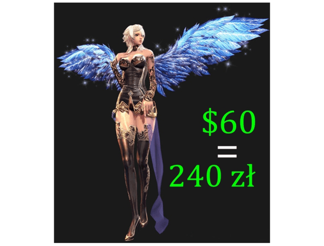 Co można kupić za 240 złotych? 2-3 gry Buy-To-Play, albo... takie skrzydła w Blade & Soul