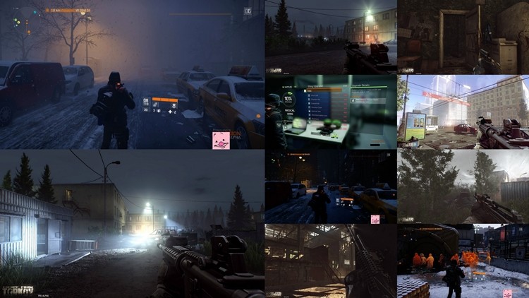 Nowe screeny z The Division i Escape From Tarkov. Tylko, że te pierwsze są nielegalne