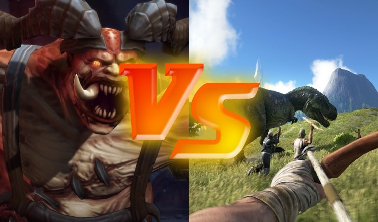 Heroes of the Storm vs ARK