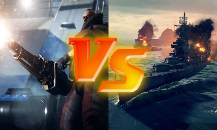 Dirty Bomb vs World of Warships