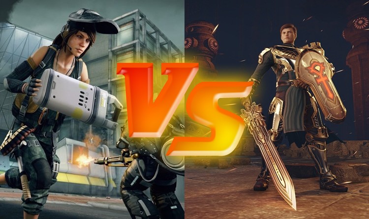 Dirty Bomb vs Skyforge