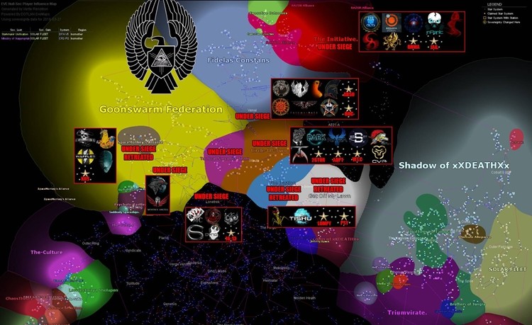 Rzucono wyzwanie największej i najpotężniejszej koalicji w EVE Online. Trwa tam teraz wielka wojna "o przyszłość gry"