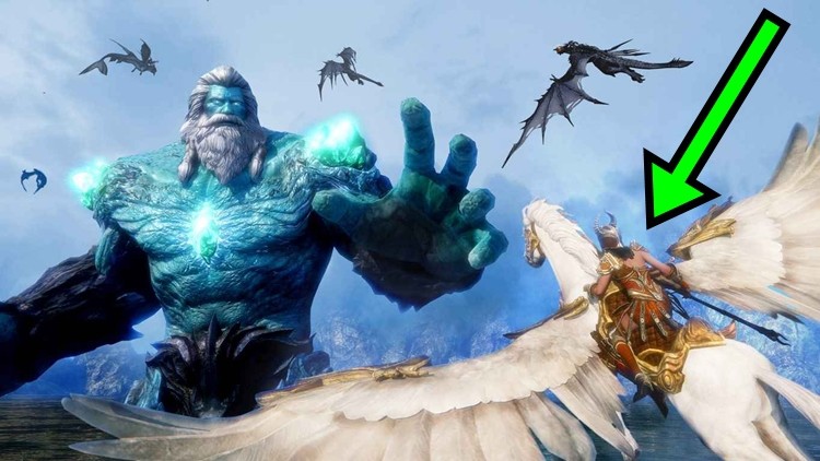 Chcecie znaleźć się na miejscu tej postaci? Zapiszcie się do czwartkowych testów Riders of Icarus!