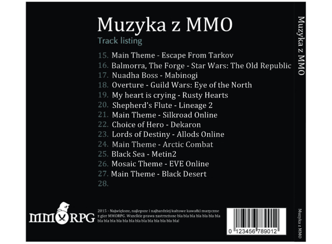 Muzyka z MMO #27 - Main Theme z Black Desert