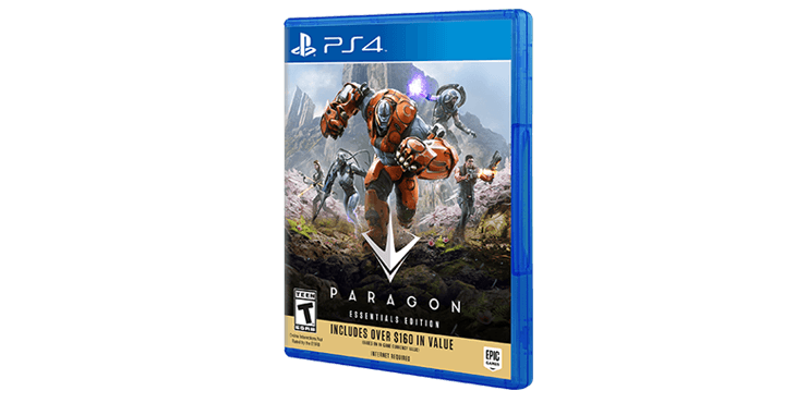 Paragon w wersji pudełkowej na Playstation 4