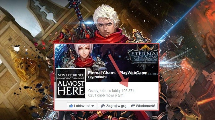 To przeglądarkowe MMORPG jeszcze nie wystartowało, a ma już... 100 tysięcy fanów na Fejsie