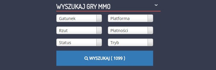 Wyszukiwarka gier MMO - od dzisiaj na naszym portalu!