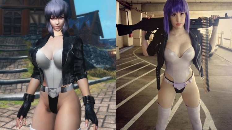 Piękniejsza strona MMORPG: Motoko Kusanagi z First Assault Online