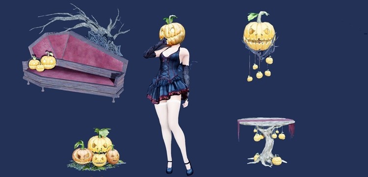 Poznęcajmy się nad Black Desert. 45 euro (200 złotych) za halloweenowe przedmioty