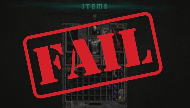 Blizzard zaliczył niezłą wtopę. Zamiast Diablo 1 użyto screenów z Diablo 2 i to pochodzących z pirackiego moda