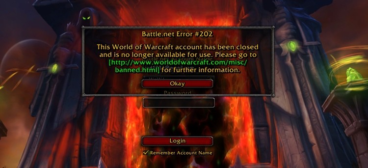 Mamy nadzieję, że nie dosiągnął was dzisiejszy banhammer w WoW-ie 