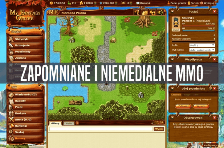 Zapomniane i niemedialne MMO: My Fantasy Online