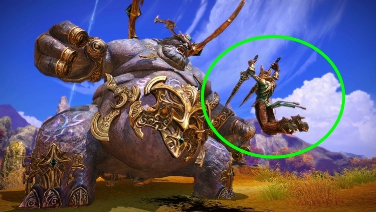 Wojownik z TERA Online zmienia się nie do poznania