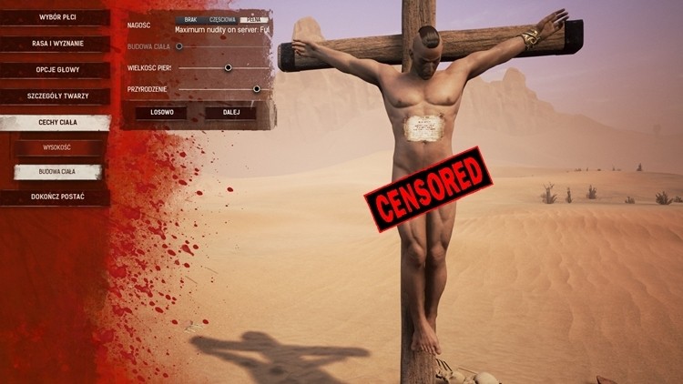 Nie dla penisów w konsolowym Conan Exiles 