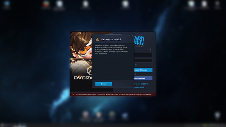 Insurekcja w Overwatch oraz nieczynny Battle.net