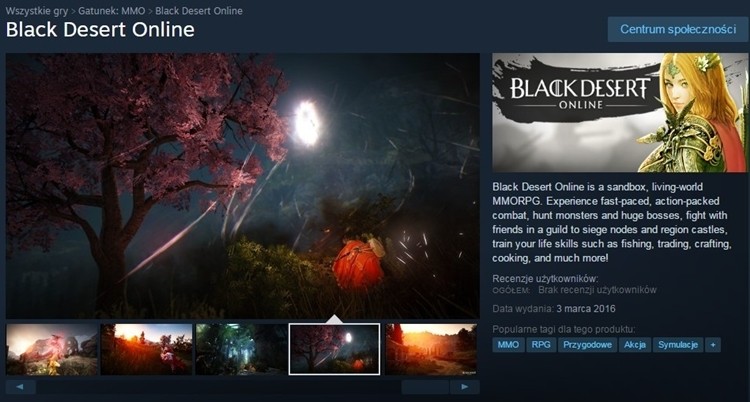 Black Desert na STEAM? Tak, tak i jeszcze raz tak