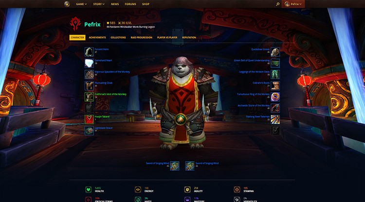 World of Warcraft Armory idzie z duchem czasu