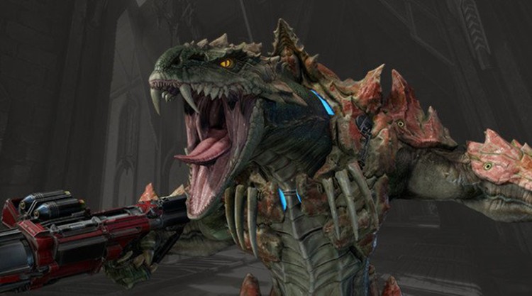 Quake Champions prezentuje swoją reptiliankę