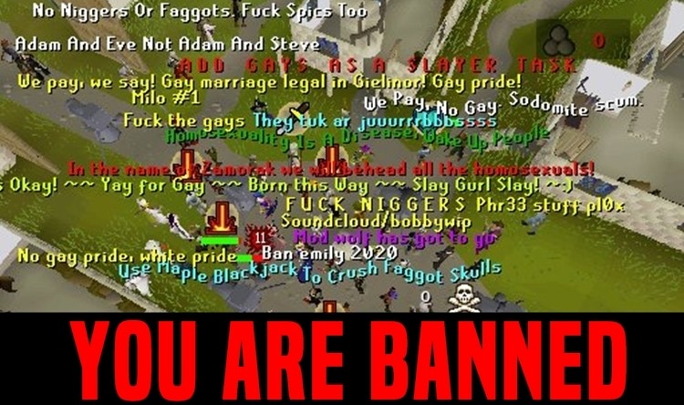 Zostali zbanowani, bo protestowali przeciwko LGBT w RuneScape