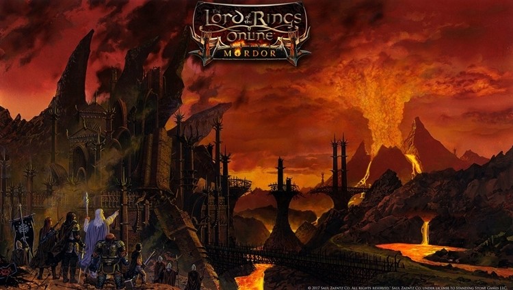 Tak wygląda Mordor w Lord of the Rings Online