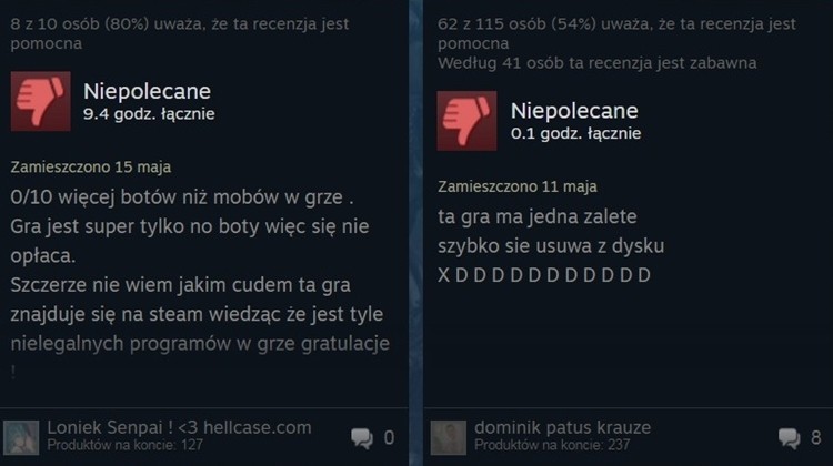 Nowa funkcja na STEAM pozwoli odróżnić hejterskie recenzje od tych normalnych