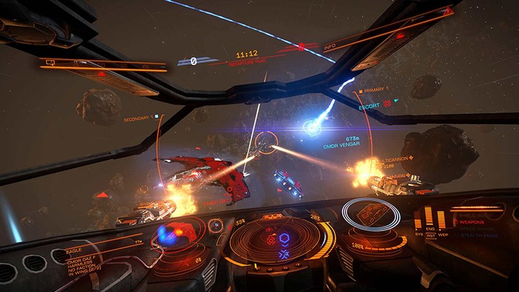 Elite Dangerous otrzyma szwadrony oraz ogromne, mobilne bazy