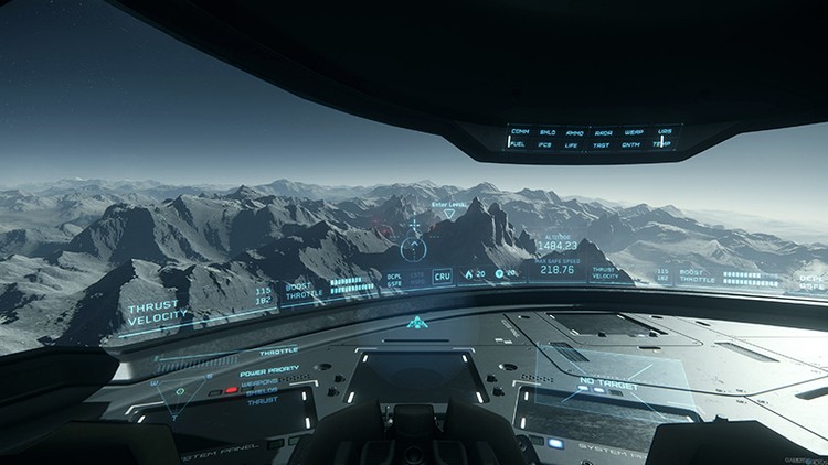 Star Citizen prezentuje kokpity