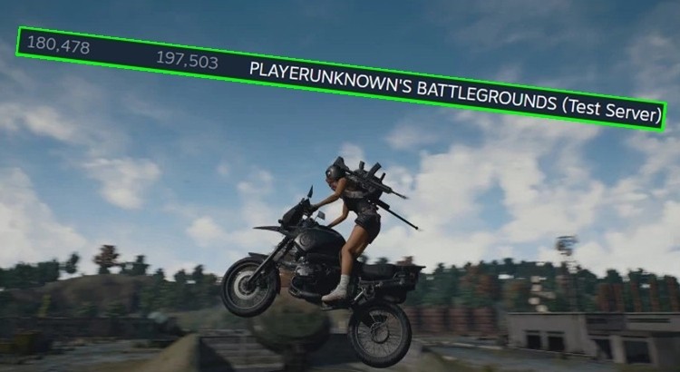 Kuriozalna sytuacja. Testowy serwer PUBG ma więcej graczy niż wielkie hity Steama