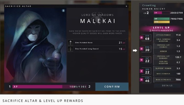 Crowfall oferuje dodatkowy system rozwoju postaci – bez questów i zabijania mobów