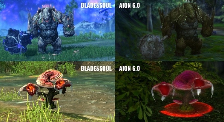 Aion "ukradł" potwory z Blade & Soul
