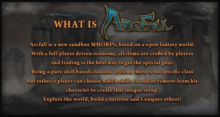 Arcfall przeszedł na F2P. To bezklasowy i bardzo sandboxowy MMORPG!