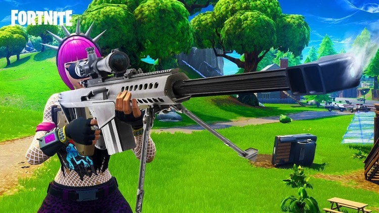 Koniec śmieszkowania - ciężki karabin snajperski w Fortnite to nie żarty