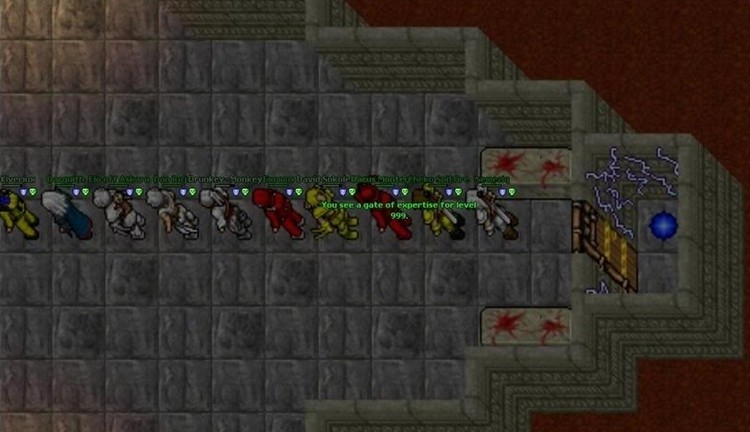 1000 lvl w Tibii to już nic niezwykłego. Nawet na światach Open-PvP