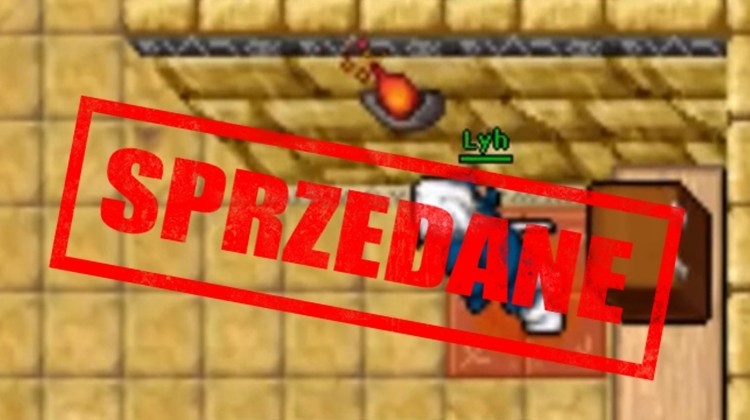 Najlepsza postać w Tibii (1196 lvl) została sprzedana za kwotę dobrego samochodu