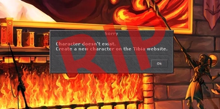 W czasie streama usunęli najlepszego Paladyna w Tibii. Czyli postać wartą 40 tys. zł!