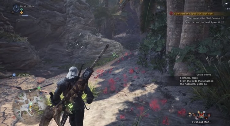 Wiedźmin wkroczył dzisiaj do Monster Hunter World