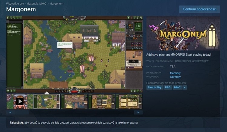 Margonem na Steamie. Polski MMORPG idzie podbijać świat!