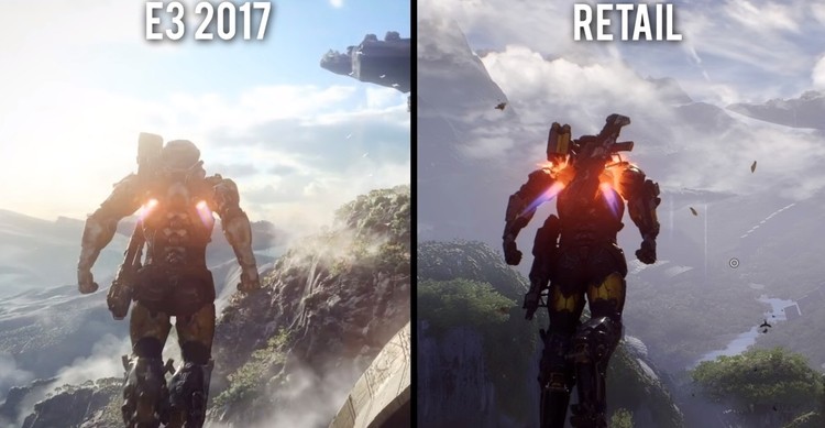 Anthem zaliczył downgrade. Nie wygląda tak, jak na pierwszych filmikach