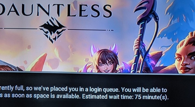 Dauntless oblężony. Zalogowanie się do gry graniczy z cudem. Tłumy chętnych!