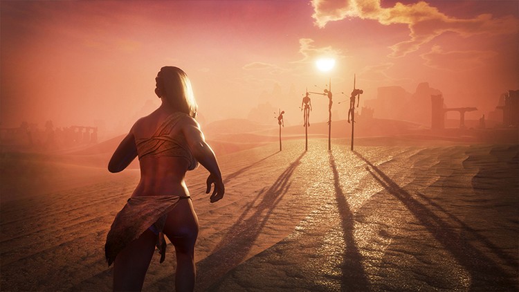 W Conan Exiles z powodu lata wydłużono czas, w którym budynki rozpadają się