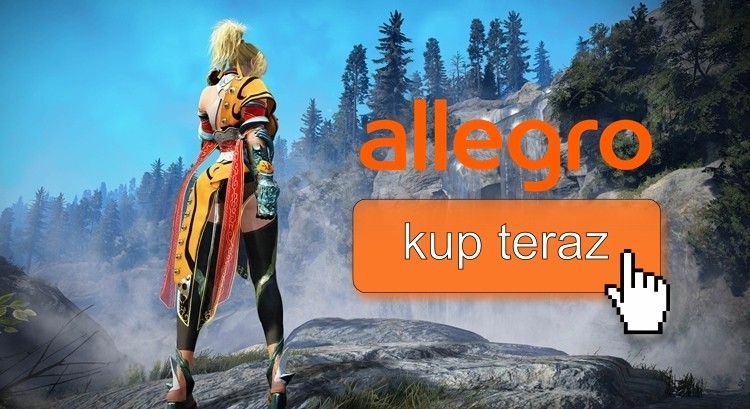 Topowe konto Black Desert na Allegro. Cena jak za 1000 lvl w Tibii