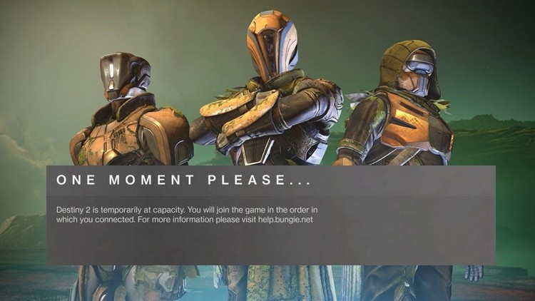 W darmowe Destiny 2 grało tak wiele osób, że serwery nie wytrzymały