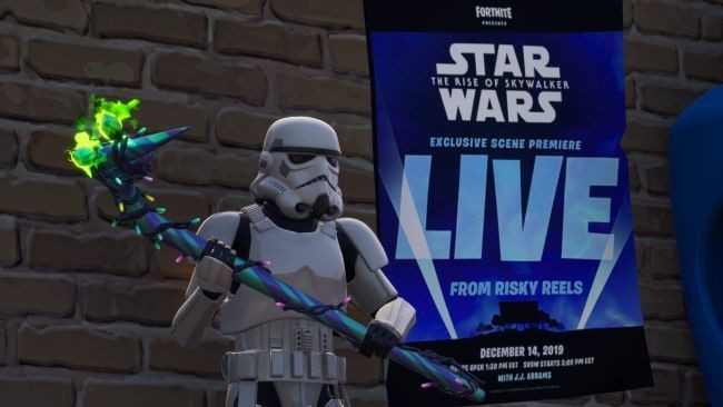 Fortnite przedpremierowo pokaże ekskluzywne sceny z filmu Rise of Skywalker