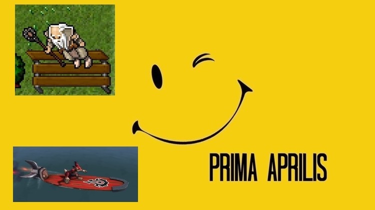 Tibia dla starych ludzi, surfing w WoW-ie. Najlepsze żarty na Prima Aprilis