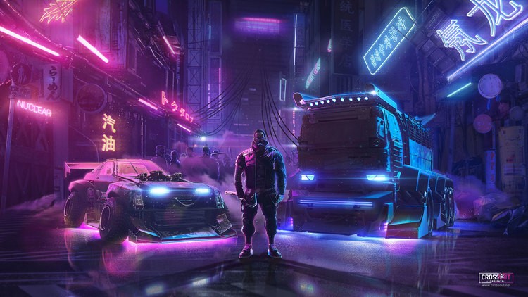 Crossout chyba pozazdrościł Cyberpunkowi 2077 klimatu