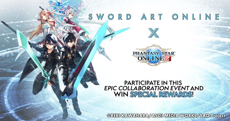 Sword Art Online w Phantasy Star Online 2