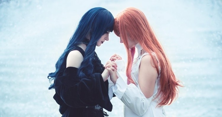 Cosplay Ryne i Gaia, czyli dwójki "przyjaciółek" z Final Fantasy XIV