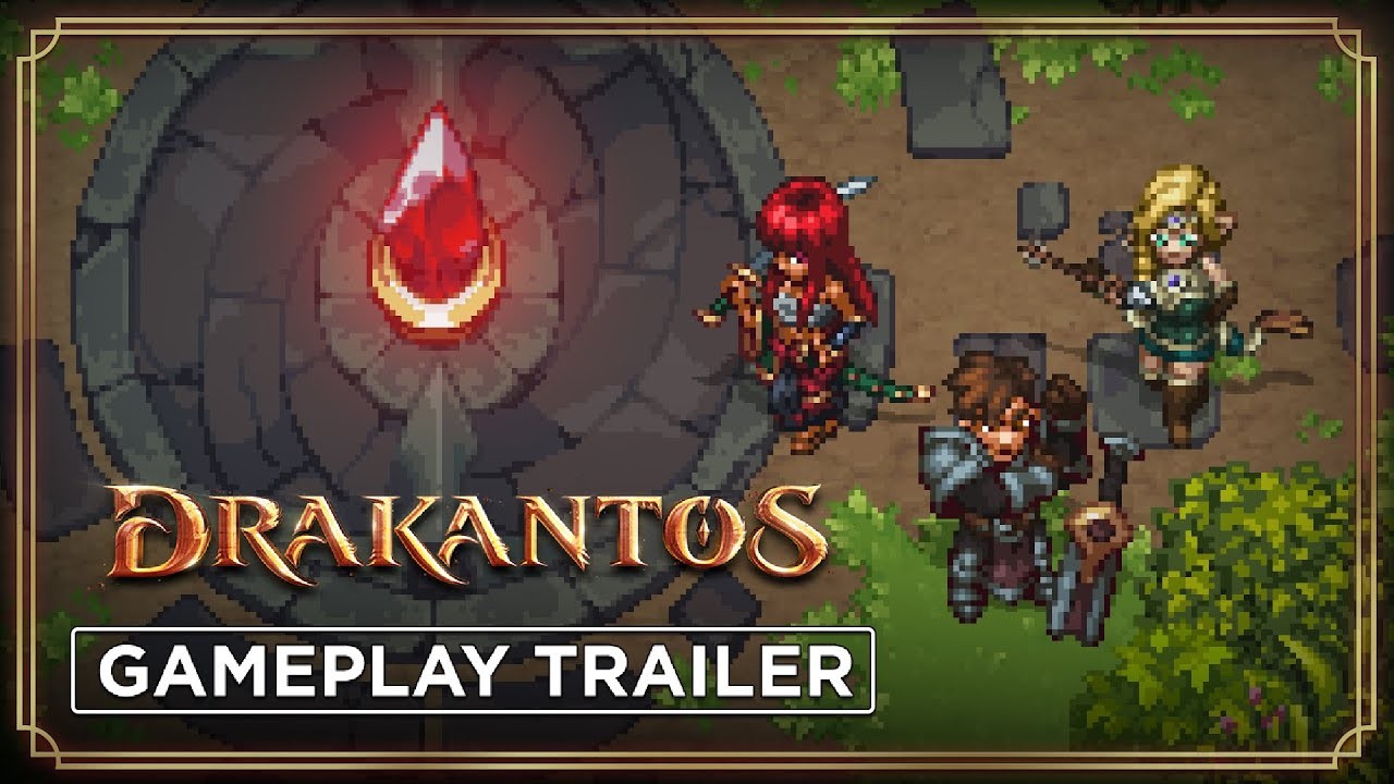 Drakantos - piękny pixel art MMORPG na pierwszym trailerze!