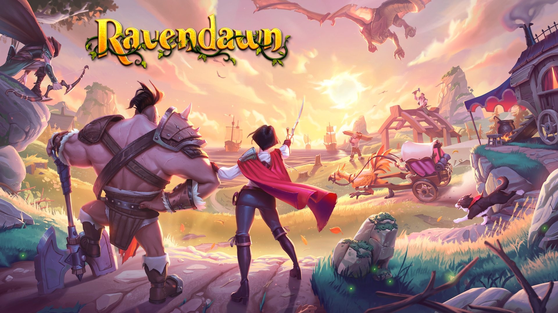 Ravendawn przedstawia plan rozwoju gry: Wojny Gildii, Alchemia, Zielarstwo itd. 